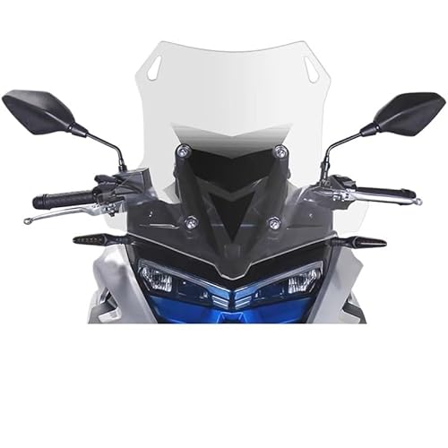 Windschutzscheibe Motorräder Für Lo&ncin Für VOGE Für Valico DS525X DSX525 Motorrad Frontscheibe Windschutz Deflektor Zubehör Erhöhen Windschutzscheibe von CJHGD