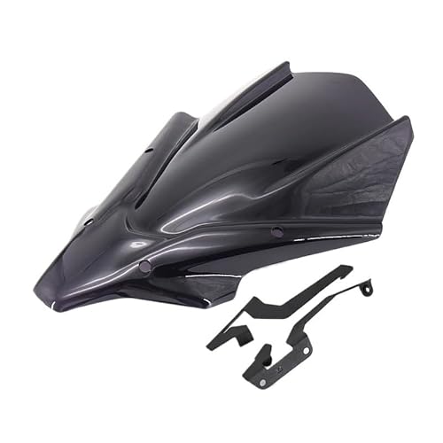 Windschutzscheibe Motorräder Für Ya&maha MT-07 2021- Motorrad Windschutzscheibe Windschutz Frontscheibe Zugehörigkeit Motorrad Windschutzscheibe Air Deflektor von CJHGD