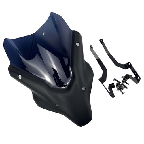 Windschutzscheibe Motorräder Für Ya&maha MT07 FZ07 2021 2022 Motorrad Windschutzscheibe Windschutz Aluminium Kit Deflektor Verkleidung Abdeckung Windschutzscheibe Spoiler von CJHGD