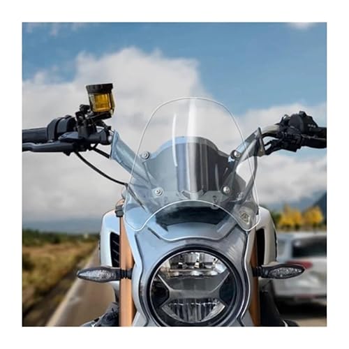 Windschutzscheibe Motorräder Motorrad 30CM Fahrrad Windschutzscheibe Roller Windschutzscheibe Windabweiser Motorrad Windschutzscheibe Spoiler Für CF&MO&to CF 700CL-X von CJHGD