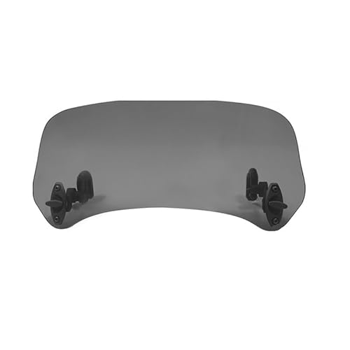 Windschutzscheibe Motorräder Universal Motorrad Windschutzscheibe Verlängerung Einstellbare Spoiler Clamp-On Windschutzscheibe Für X-ADV Für Für Forza 125 NC700 SX VFR 1200/F von CJHGD