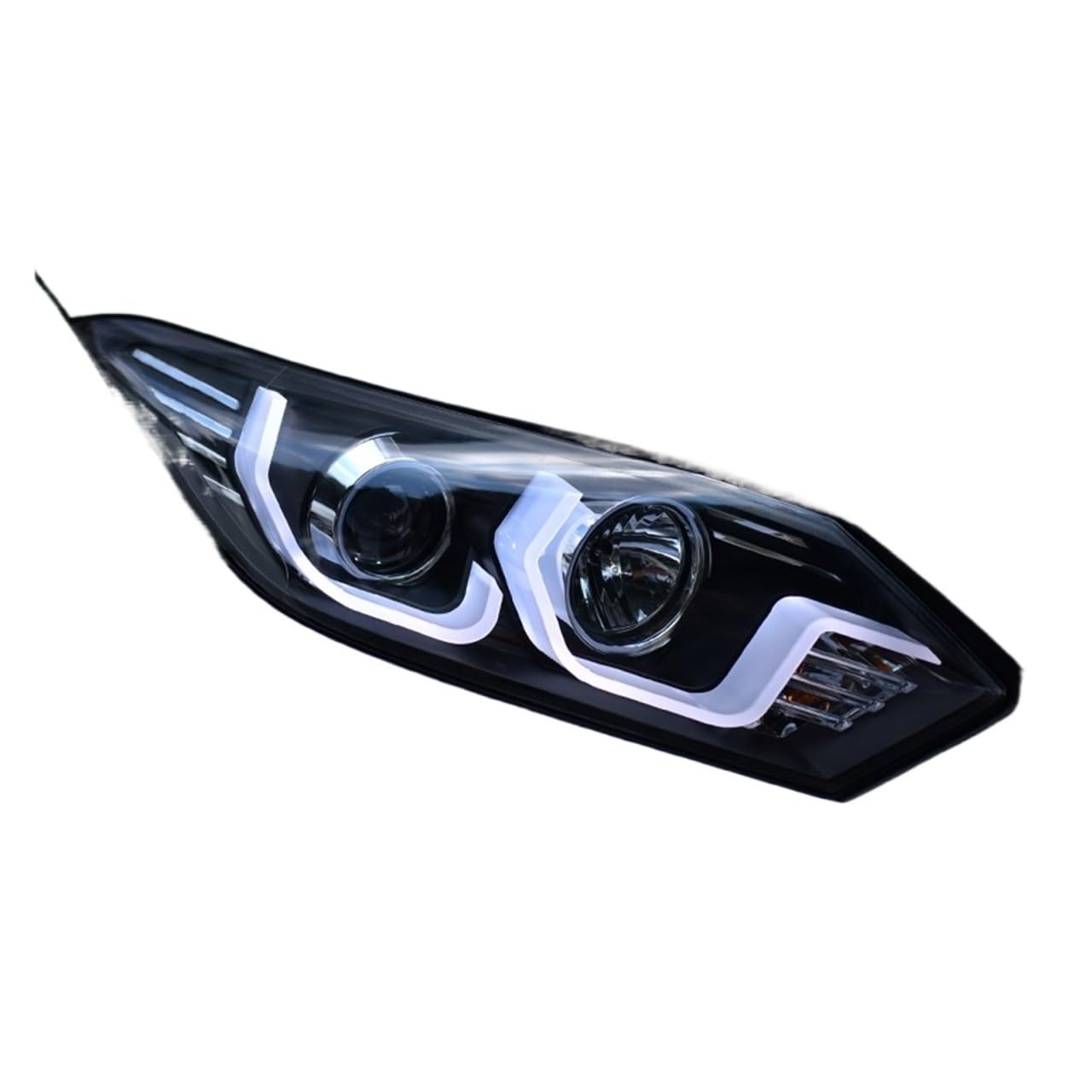 CJMPZKVRY Scheinwerfergruppe kompatibel mit HR-V 2015-2018 Vezel LED Daytime Running Light Halogen Blinker Abblendlicht (LED Lamp) von CJMPZKVRY