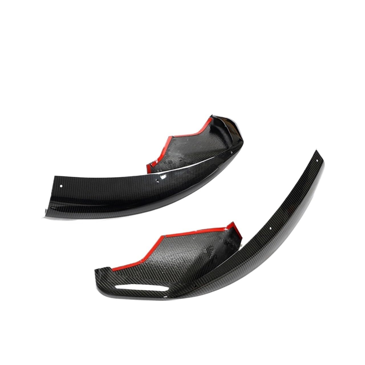 Dry Carbon Fiber Front Bumper Splitters Fins Canards Compatible With Mclaren 570 2015-2019 Front Bumper Lip China Splitters von CJMPZKVRY