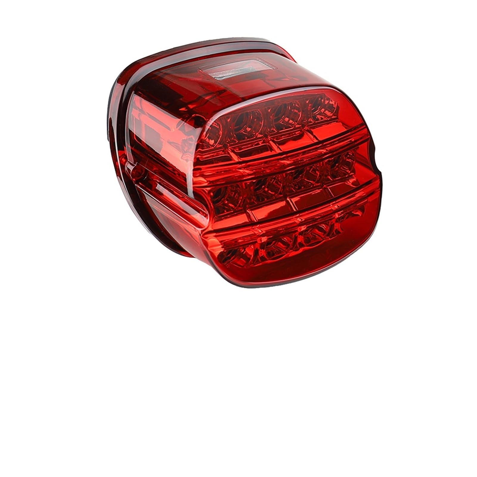 LED Brake Tail Light Motorcycle Rear Light Compatible With FLSTF Night Train Touring Softail Sportster Road King Electra Road Glide(Red) von CJMPZKVRY