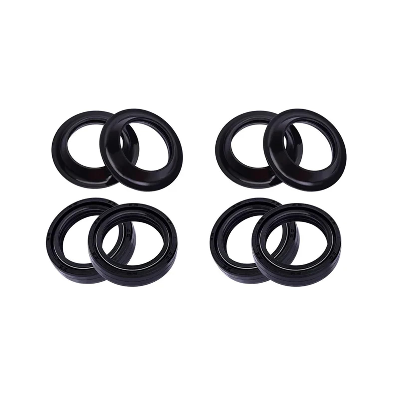 35x48x11 35 * 48 Motorrad Zubehör Gabel Dämpfer Öl Dichtung 35 48 Staub Abdeckung for 50 DRD 2004 50 X RENNEN(4pcs seal 4pcs cover) von CJNQQJWS