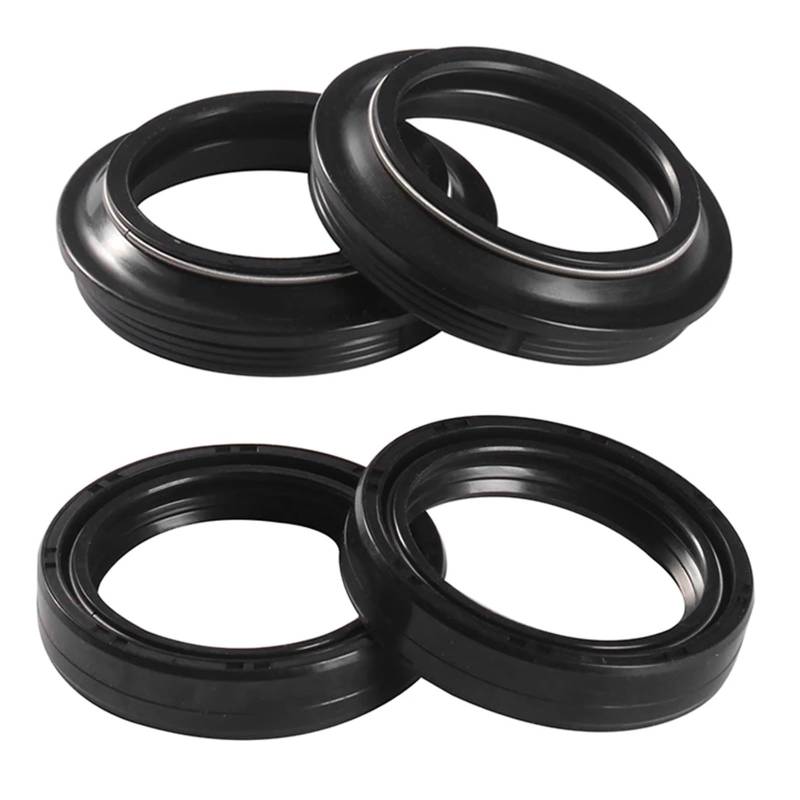 41x52,2x11 Gabel Öl Dichtung & Staub Abdeckung for F650GS G650GS F700GS F650 700 800 GS R1200GS Abenteuer HP2 Sport R1200R R1200ST(2pcs oil 2pcs dust) von CJNQQJWS