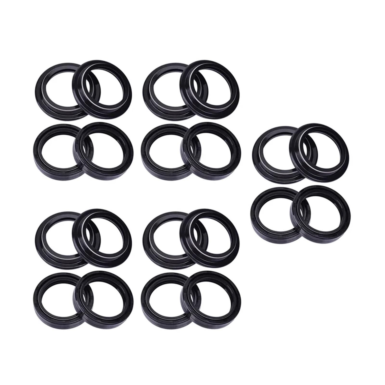 41x54x11 41 54 11 NBR Gabel Dämpfer Öl Dichtung & 41x54 Staub Dichtung Lip for RF600 GSX-R600 GSXR600 GSX RF GSXR GSX-R 600(10pc seal 10pc cover) von CJNQQJWS