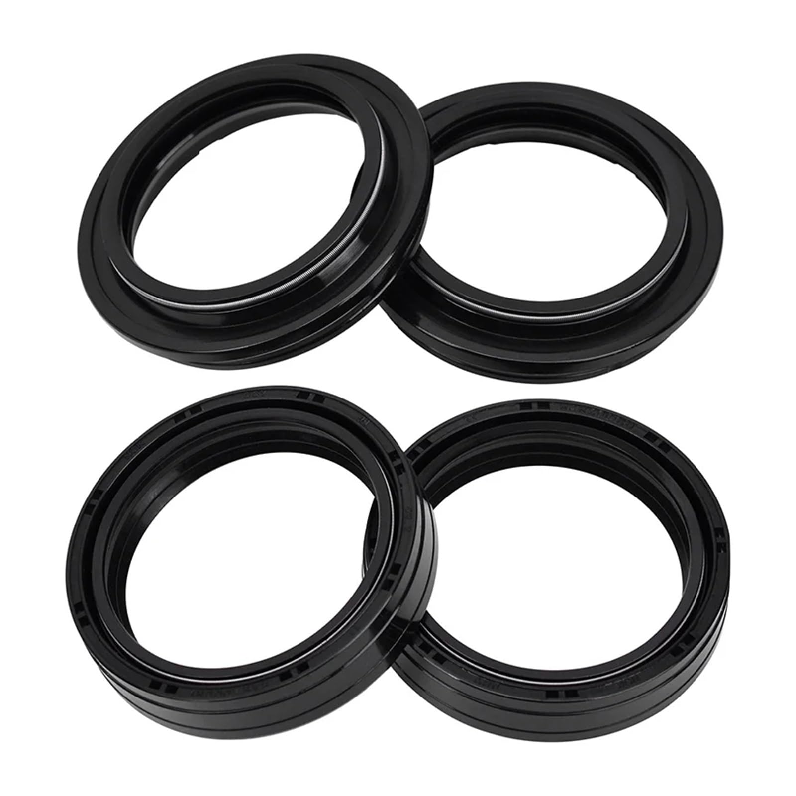 48x61x11 Motorrad Gabel Dämpfer Öl Staub Dichtung for 939 937 1200 1200 YZF1000(2 pcs oil 2 pcs dust) von CJNQQJWS