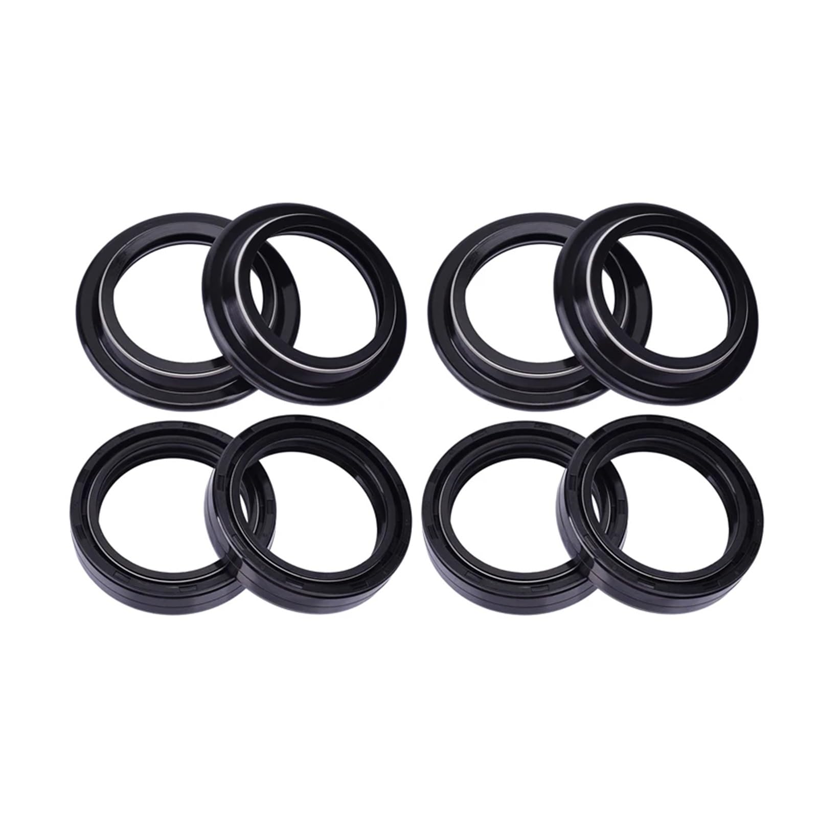 Gabel Öl Dichtung Staub Abdeckung for ZX6RR ZX-6RR ZX 6RR 6 NINJA ZX6 ZX-6 Z/ZR ZZ-R 600 ZX600 d1 D2 D3 E1 ZZ-R600 ZZR600(4pc seal 4pc cover) von CJNQQJWS