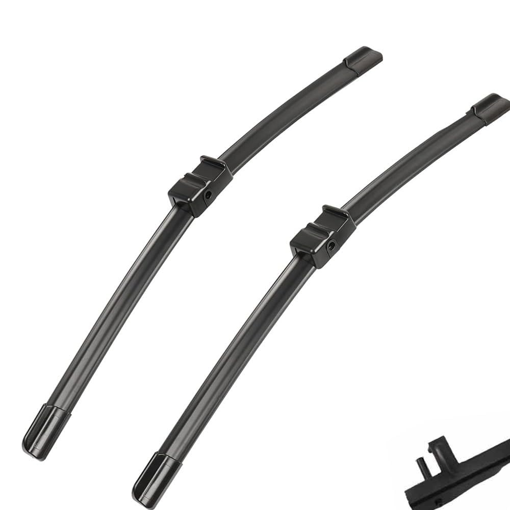 Scheibenwischer Ersatz Gummi für BMW X5 E70 2006-2011 24"+20",Ersatz-Scheibenwischer Frontscheibe von CJYCJY