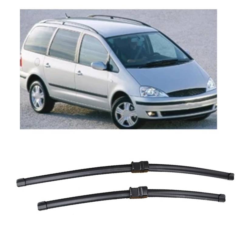 Scheibenwischer Ersatz Gummi für Ford Galaxy MK II 2001-2006,Ersatz-Scheibenwischer Frontscheibe von CJYCJY