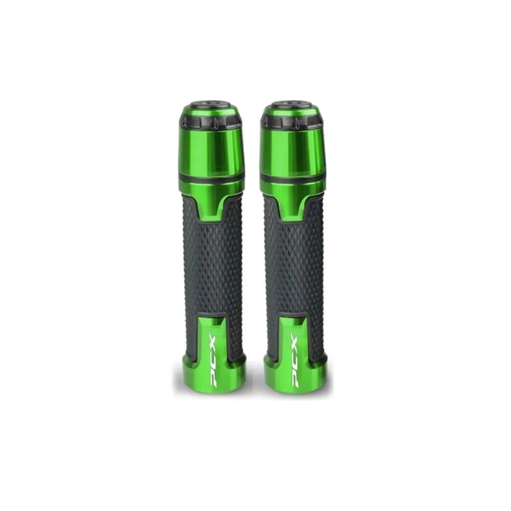 CKFDJRNAE Motorrad 7/8" 22mm Lenkergriffe Für H&ONDA PCX125 PCX150 PCX160 Motorrad CNC Aluminium Lenker Griff Grip Enden Hand Grips Ende(Green) von CKFDJRNAE