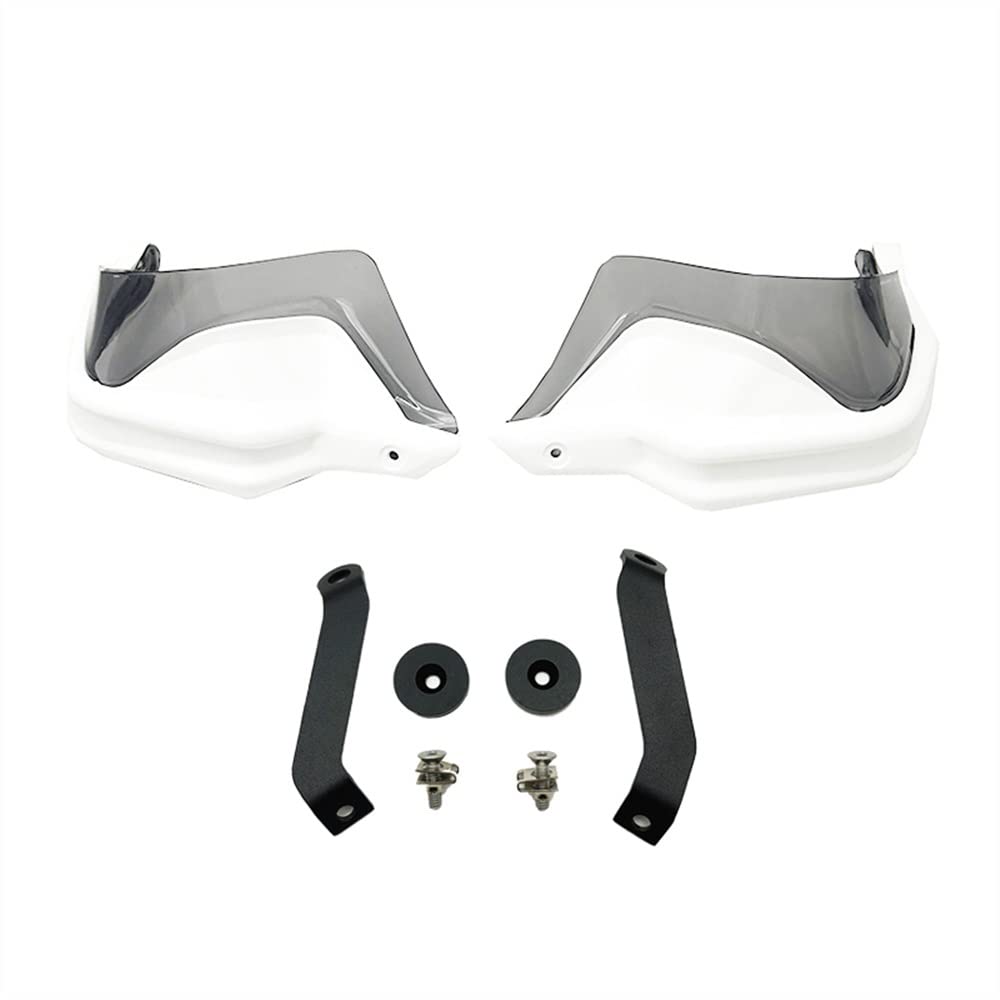 CKFDJRNAE Motorrad Handschützer 2021 Für H&ONDA NC750X DCT NC750S NC700X CTX700 2013-2022 Motorrad ABS Handprotektoren Schild Guards Windschutzscheibe Hand Wind Schutz(White17) von CKFDJRNAE