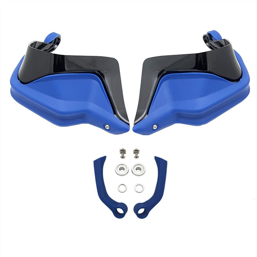 CKFDJRNAE Motorrad Handschützer Für B&MW R 1200 GS ADV R1200GS LC R1250GS ADV F 800 GS Adventure S1000XR Handschutz Handschild Schutz Windschutzscheibe(Blue24) von CKFDJRNAE