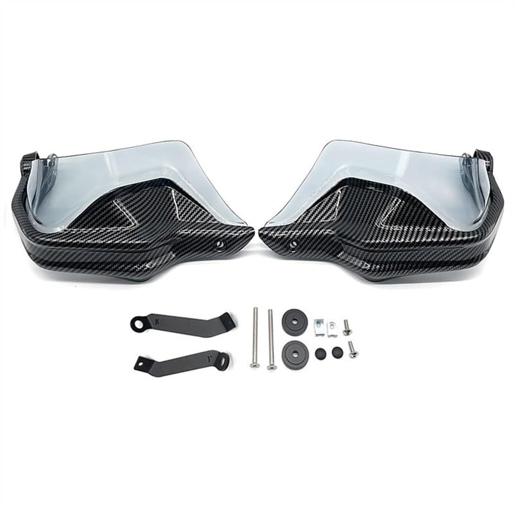 CKFDJRNAE Motorrad Handschützer Für H&ONDA NC750X DCT NC750S NC700X CB650F CB500X 2023 Motorrad Handprotektoren Schild Guards Windschutzscheibe Hand Wind Schutz(Black9) von CKFDJRNAE