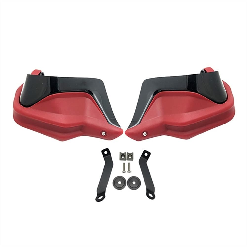 CKFDJRNAE Motorrad Handschützer Für H&ONDA NC750X DCT NC750S NC700X NC 750X2013-2023 Motorrad Handprotektoren Schild Guards Windschutzscheibe Hand Wind Schutz(Red20) von CKFDJRNAE