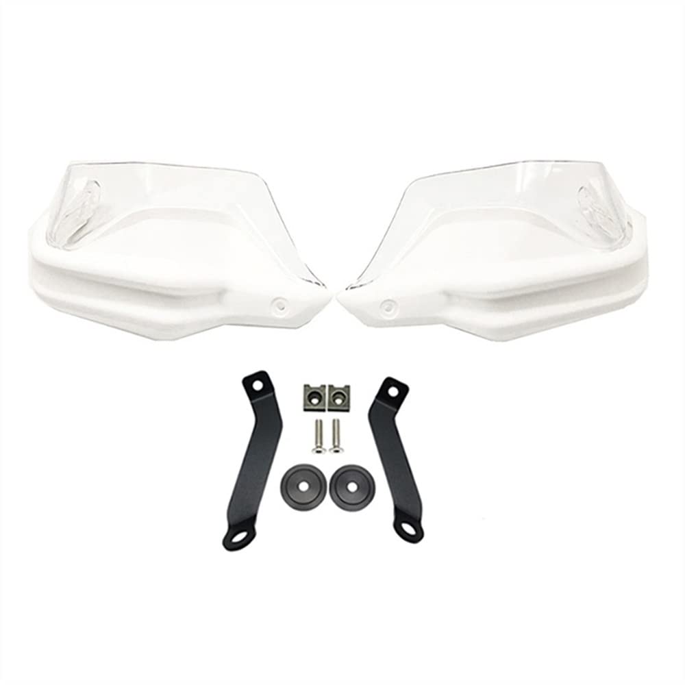 CKFDJRNAE Motorrad Handschützer Für H&ONDA NC750X DCT NC750S NC700X NC 750X2013-2023 Motorrad Handprotektoren Schild Guards Windschutzscheibe Hand Wind Schutz(White27) von CKFDJRNAE