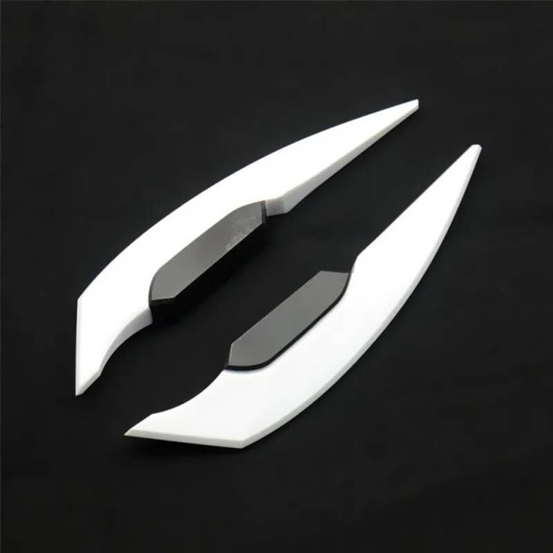 Motorrad Fixed Winglet 2 Stücke Universal Motorrad Winglet Aerodynamische Spoiler Flügel Seitenspoiler Motorrad Außen Styling Dekoration Zubehör(5) von CKFDJRNAE