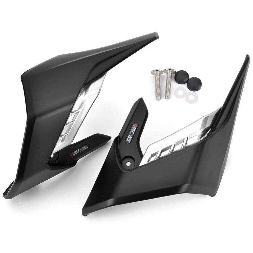 Motorrad Fixed Winglet Für CB650R Frontverkleidung Aerodynamische Winglets Seitenspoiler Dekorativer Dynamischer Flügelsatz 2019 2020 2021 2022 2023(99) von CKFDJRNAE