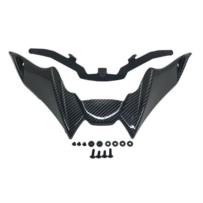 Motorrad Fixed Winglet Für MT-09 MT09 MT 09 SP 2021-2023 Motorrad Vorderrad Kotflügel Schnabel Nase Kegel Verlängerung Extender Gugel Spoiler Abdeckung(4) von CKFDJRNAE