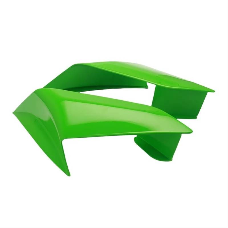 Motorrad Fixed Winglet Motorrad Flügel Vorne Aerodynamische Spoiler Winglet Für ZX-25R ZX-4R ZX-4RR 2019-2024(Glossy green) von CKFDJRNAE