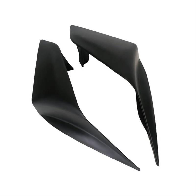 Motorrad Fixed Winglet Motorrad Flügel Vorne Aerodynamische Spoiler Winglet Für ZX-25R ZX-4R ZX-4RR 2019-2024(Matte Black) von CKFDJRNAE