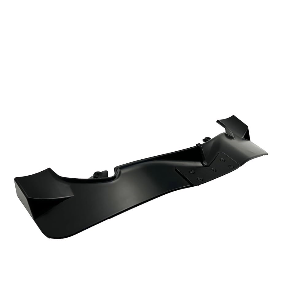 Motorrad Fixed Winglet Motorrad Naked Frontal Spoiler Winglet Aerodynamische Flügel Front Spoiler Kit Für Xmax300 2023 2024(Matte Black) von CKFDJRNAE