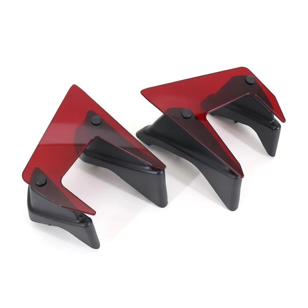 Motorrad Fixed Winglet Motorrad Side Downforce Nackt Spoiler Feste Winglet Verkleidung Flügel Deflektoren Für MT-07 MT07 MT 07 2018 2019 2020(8) von CKFDJRNAE