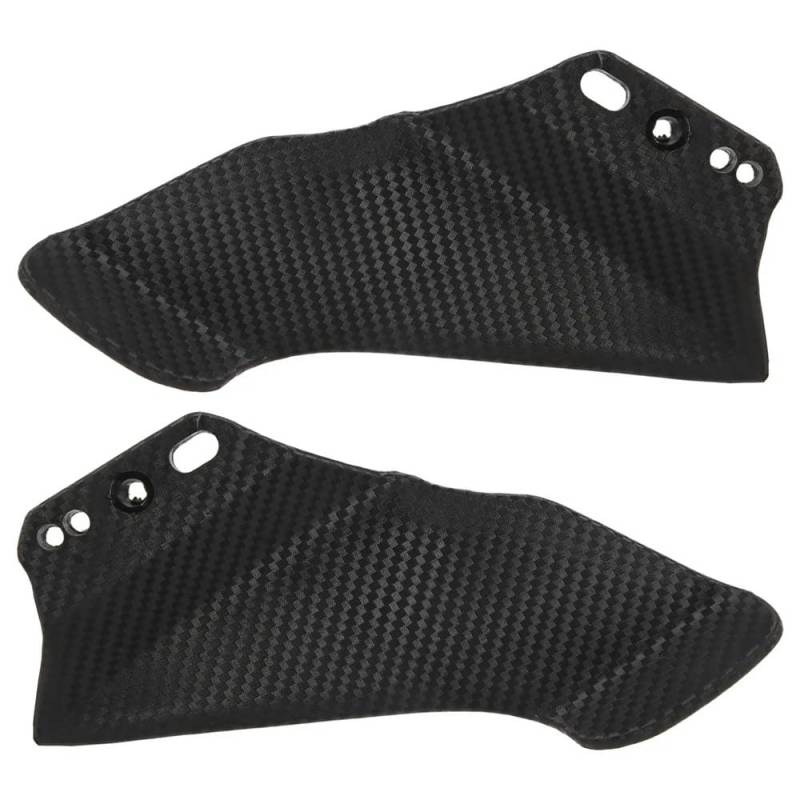 Motorrad Fixed Winglet Motorrad Verkleidung Vorne Aerodynamische Winglets Windschutzscheibe Verkleidung Flügel Für H2 ZX-6R Für CBR650R von CKFDJRNAE