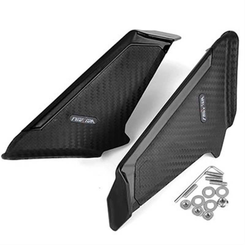 Motorrad Fixed Winglet Motorrad Winglet Seite Flügel Spoiler Für Suzuki GSXR600 GSXR750 GSXR1000 GSXR 125 GSX 250R GSXS1000F(Black) von CKFDJRNAE