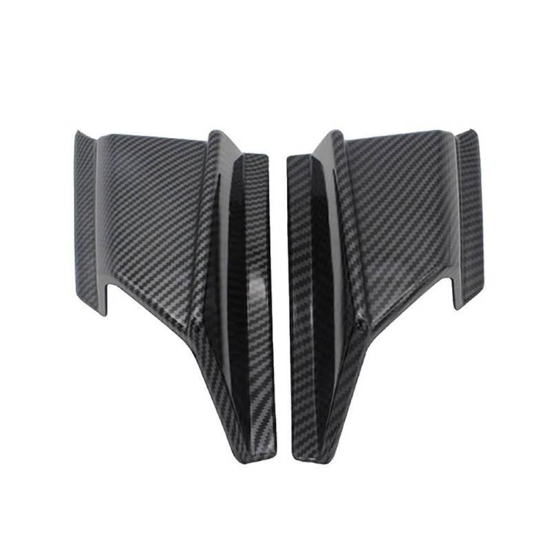 Motorrad Fixed Winglet Motorrad Winglet Seite Spoiler Seite Wind ABS Front Verkleidung Schutz Flügel Abdeckung Für ADV150 ADV 150 2019 2020(8) von CKFDJRNAE