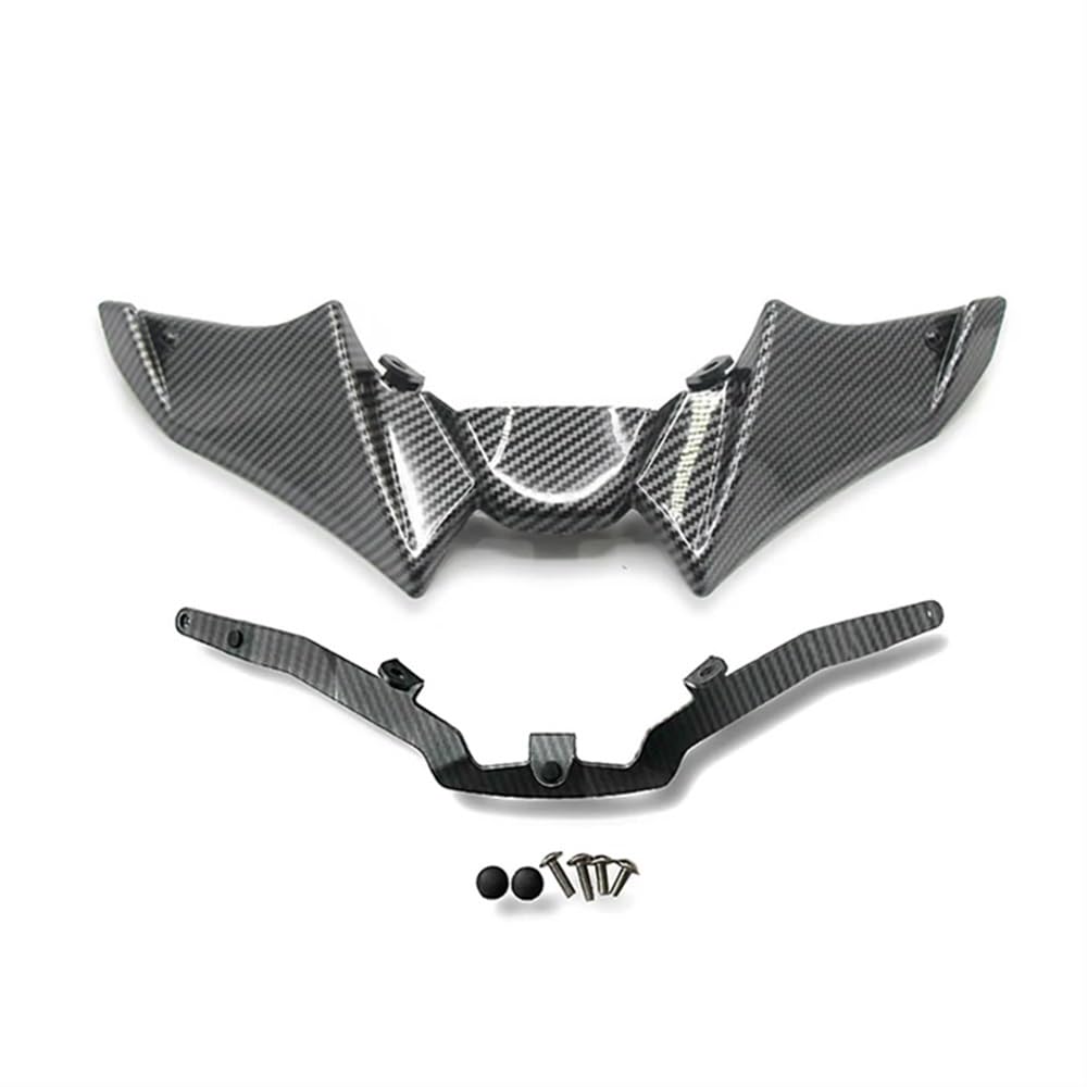 Motorrad Fixed Winglet Motorrad Zubehör Nackt Frontspoiler Winglet Aerodynamische Flügel Kit Spoiler Fit Für MT 09 2021-2022(6) von CKFDJRNAE