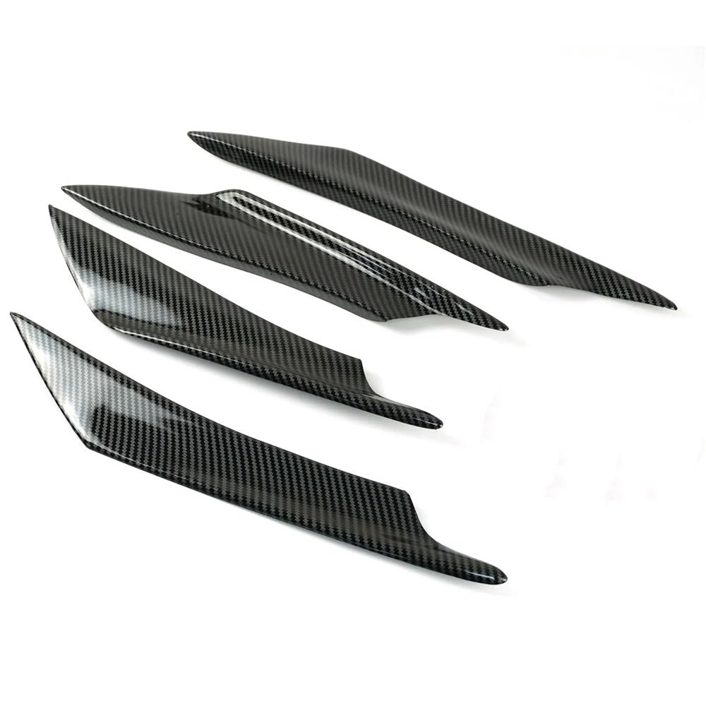 Motorrad Fixed Winglet Spoiler Universal Motorrad Winglet Front Flügel Air Deflect Kit Für R3 Für Suzuki Für Für H2 Roller(99) von CKFDJRNAE