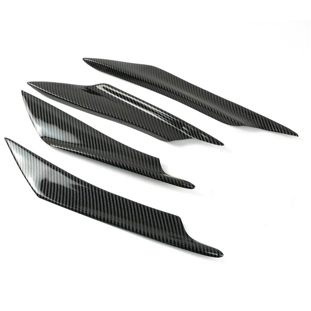 Motorrad Fixed Winglet Spoiler Universal Motorrad Winglet Front Wing Air Deflect Kit 4PCS Für Für Suzuki Für Für (2) von CKFDJRNAE