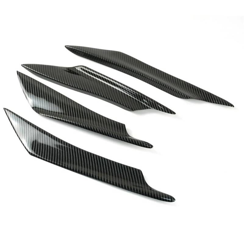 Motorrad Fixed Winglet Spoiler Universal Motorrad Winglet Front Wing Kit Für R3 Für Suzuki Für Für H2 Roller(2) von CKFDJRNAE