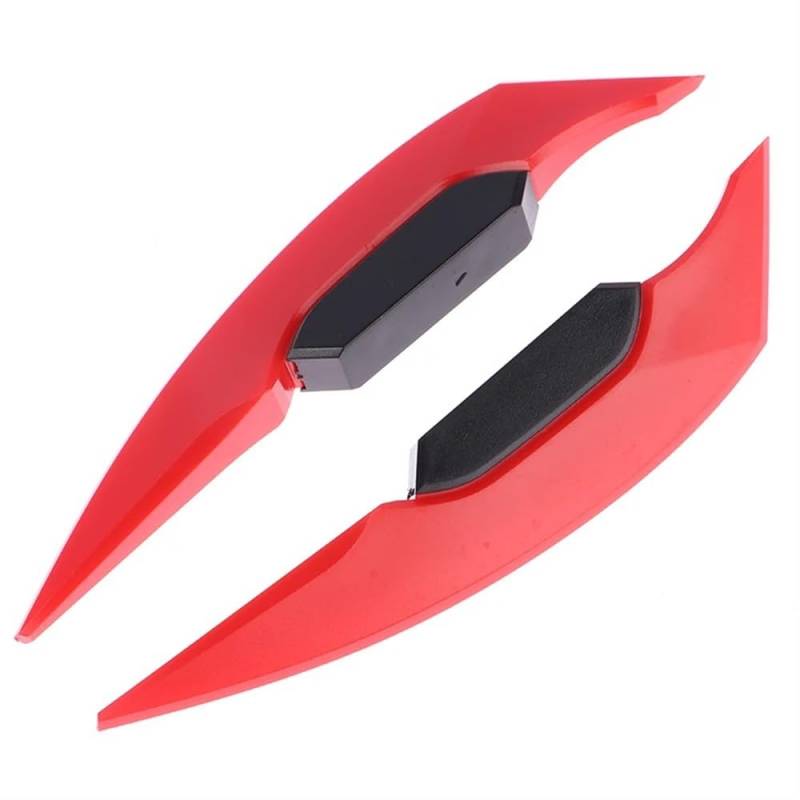 Motorrad Fixed Winglet Universeller Motorrad-Winglet, Aerodynamischer Spoiler, Dynamischer Flügel Mit Selbstklebender Dekoration Für Motorrad, Roller(8) von CKFDJRNAE