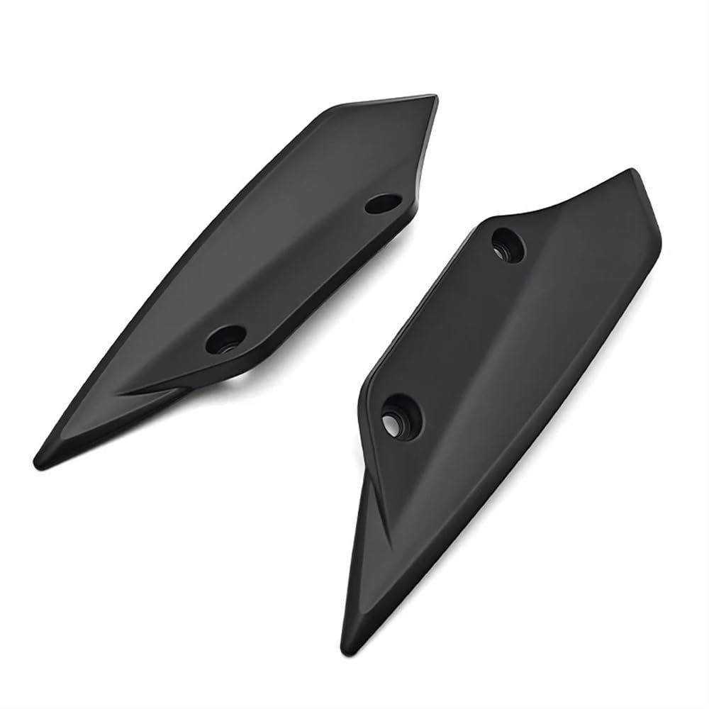 Motorrad Fixed Winglet Verkleidung Flügel Abdeckung Vorne Aerodynamische Winglets Für S1000RR 2015 2016 2017 2018(Black) von CKFDJRNAE