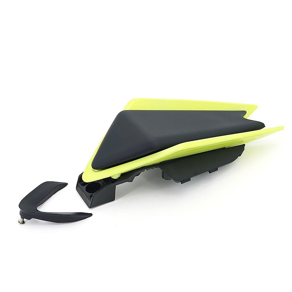 Motorrad Sitzbezug Verkleidung FÜR Aprilia RS660 RS 660 Tuono 660 2020- RSV4 2021- Motorrad Passagier Sozius Hinten Sitz Abdeckung Verkleidung Sitz gugel Buckel Spoiler(Yellow7) von CKFDJRNAE