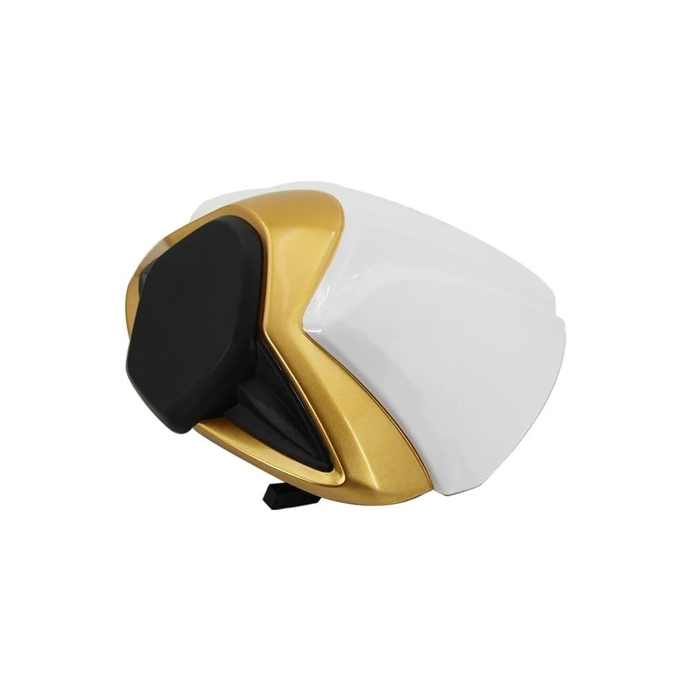 Motorrad Sitzbezug Verkleidung Motorrad Hinten Passagier Sozius Sitz Abdeckung Verkleidung Gugel Für Suzuki Hayabusa GSX-1300R 1340R 2021-2024(White Gold) von CKFDJRNAE