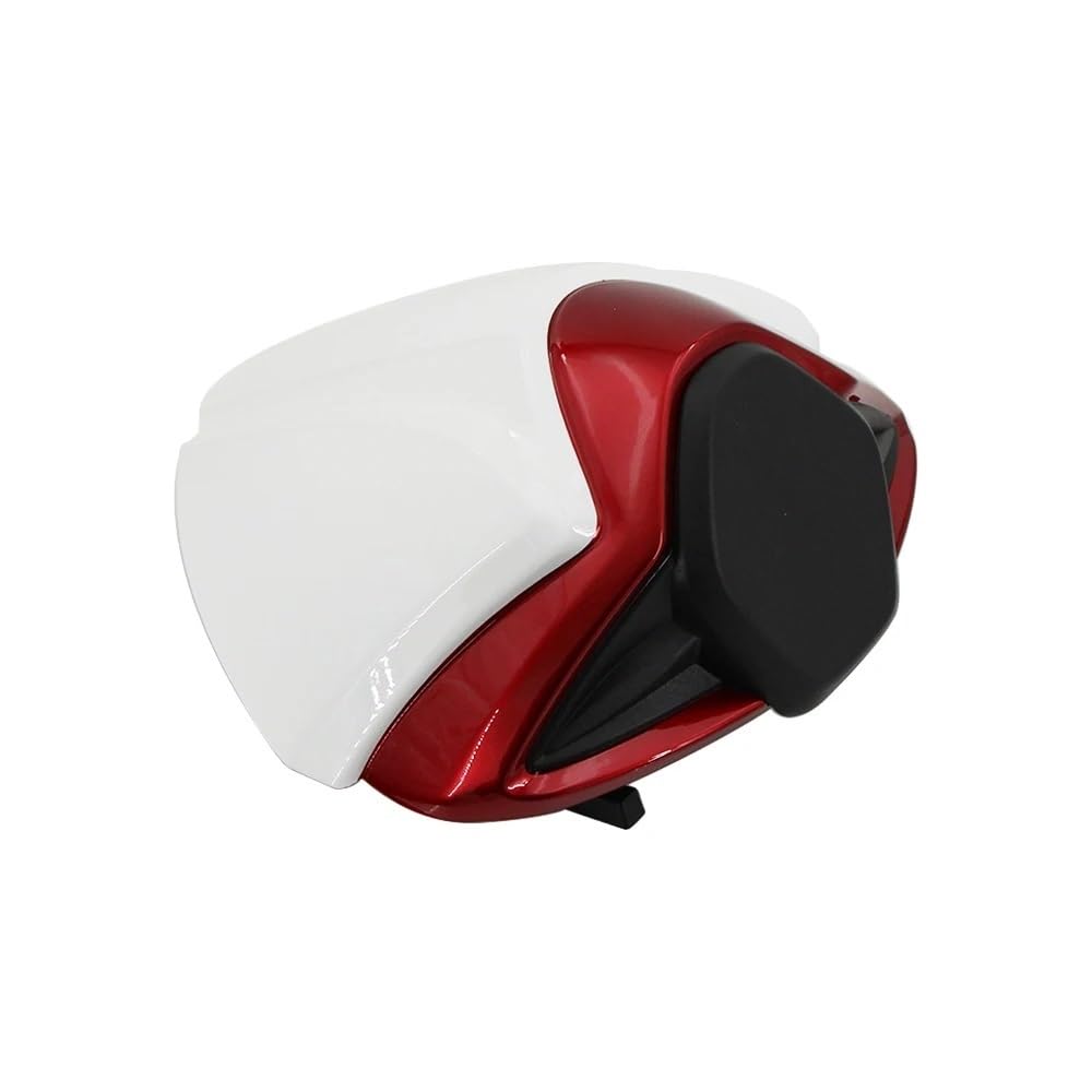 Motorrad Sitzbezug Verkleidung Motorrad Hinten Passagier Sozius Sitz Abdeckung Verkleidung Gugel Für Suzuki Hayabusa GSX-1300R 1340R 2021-2024(White Red) von CKFDJRNAE