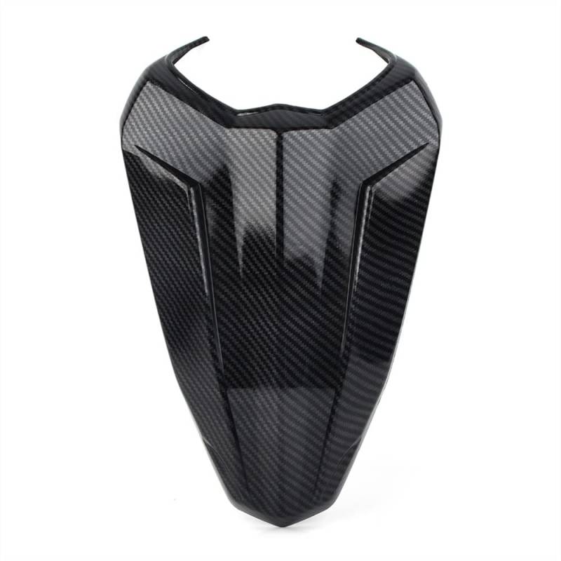 Motorrad Sitzbezug Verkleidung Motorrad Sitz Zurück Abdeckung Hinten Sozius Gugel Verkleidung ABS Für Y&AMAHA YZF R15 V3 2017 2018 2019 2020 2021(Carbon Fiber Style9) von CKFDJRNAE