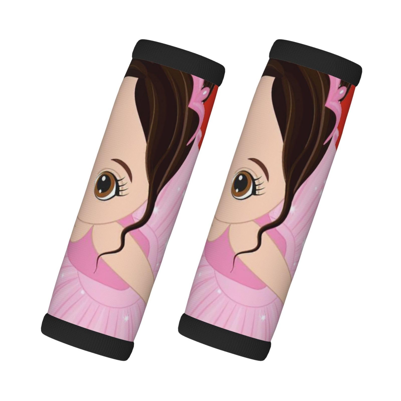 Gepäckgriffabdeckungen mit Aufdruck "Little Ballerina Dancing Girl", personalisierbar, Zubehör für Griffe und mehr von CKGODGF