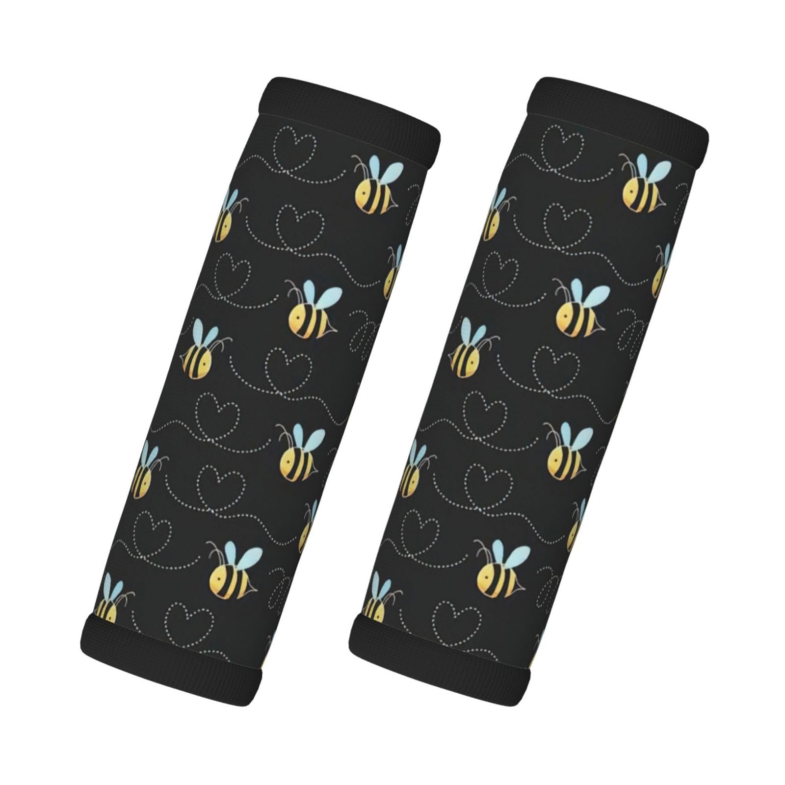 Gepäckgriffabdeckungen mit Bienen-Motiv, personalisierbar, Zubehör für Griffe und mehr von CKGODGF