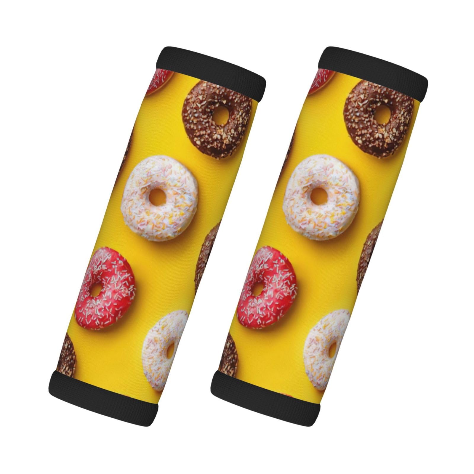 Gepäckgriffabdeckungen mit Donut-Druck, personalisierbar, Zubehör für Griffe und mehr von CKGODGF