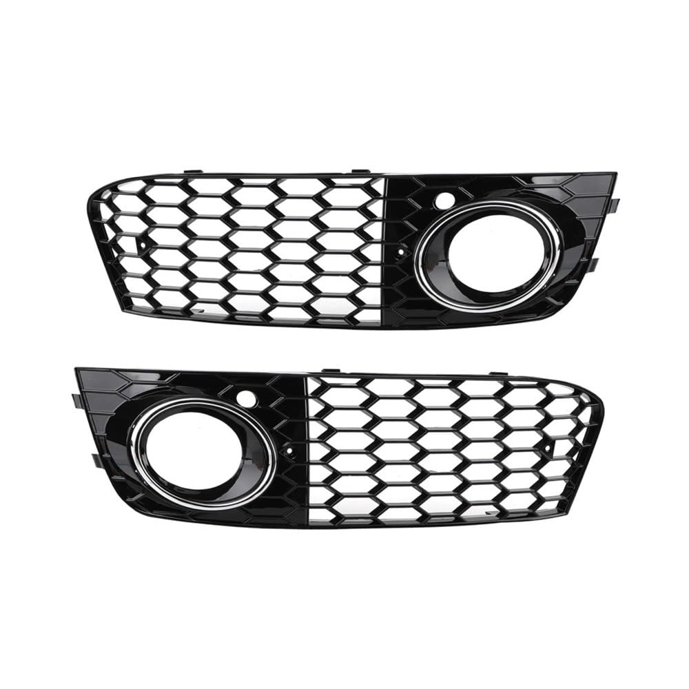 Auto-Frontgrill 8KD807682 8KD807681 Grill Teile Für A4 B8 RS4 2009 2010 2011 2012 Mesh Nebel Licht Öffnen Vent A4 Kühlergrill Intake Abdeckung Autogrills(B) von CKGRHJSA