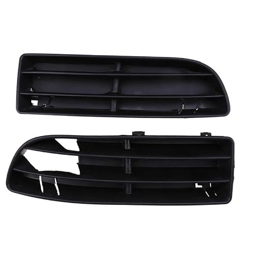 Auto-Frontgrill Auto Front Lower Grills Schwarz Kühlergrill Abdeckung Styling Für Bora Für Jetta MK4 1999-2007 Auto Gitter Ersatz Außen Zubehör Autogrills(1 Pair) von CKGRHJSA