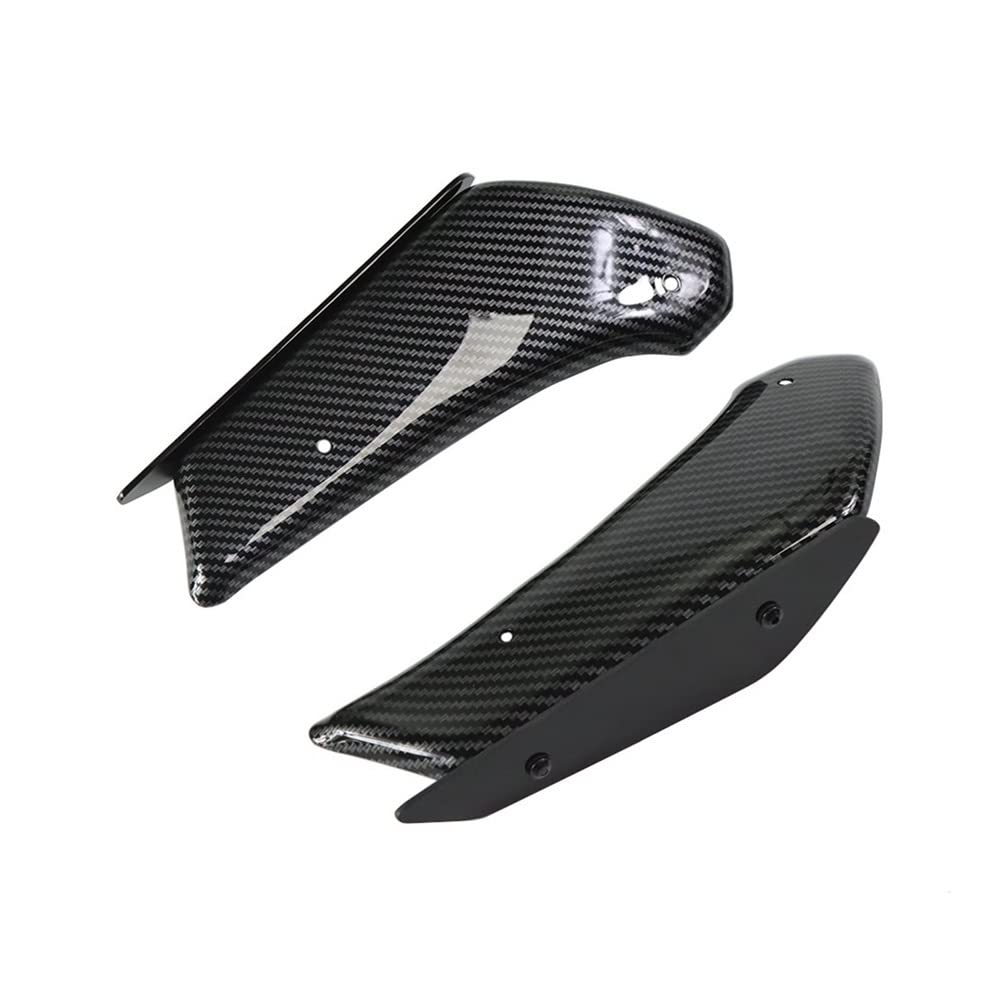 Windabweiser Motorrad-Verkleidungsteile Aerodynamischer Flügel-Kit Fester Winglet-Verkleidungsflügel Für RC8 Für RC8R 2008 2009 2010 2011 2012 2013 2014 2015 Windschutzscheibe(A) von CKGRHJSA