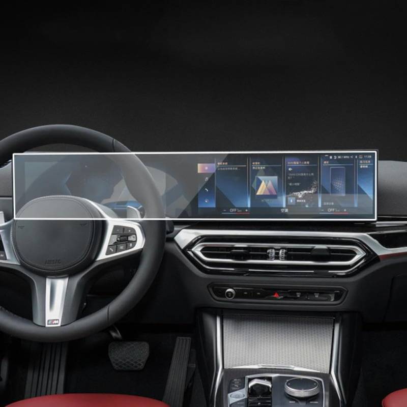 CKLS Autozubehör Interieur TPU transparente Folie Refit, für BMW G82 G83 M4 2023 Navigations-Displayschutzfolie LCD-Display-Filmabdeckung von CKLS