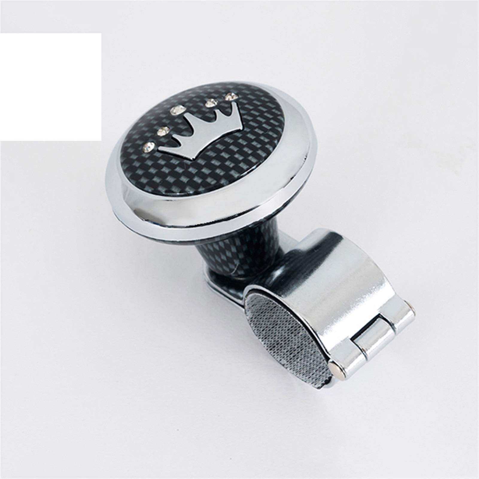 Lenkradknauf,Lenkknauf Auto Lenkrad Spinner Griff Knob Booster Kugelmetalllager LKW-Handgriff for Lenkrad(Grain) von CKryzillix