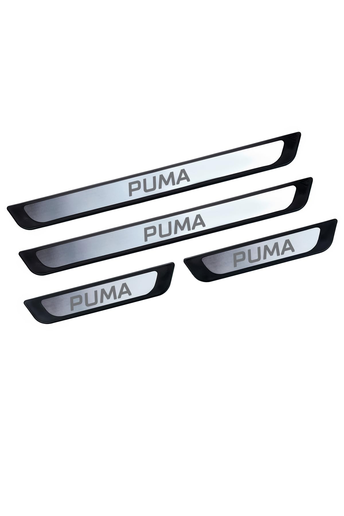 CLASS ACCESSORIES EOOD, Auto Einstiegsleisten Schutz Kompatibel mit Puma 2019-2024 4 Stück Edelstahl Trittplatten Auto Kratzer Kratzschutz Zierleiste Autozubehör von CLASS ACCESSORIES